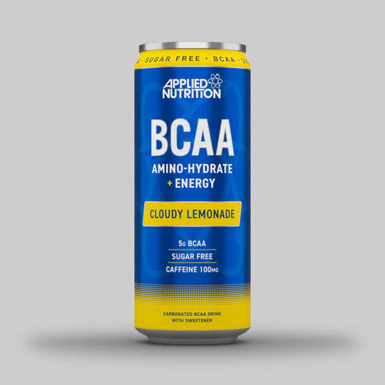 BCAA ENERGY DRINK CANS 330ML (6 PACK) cloudy lemonade