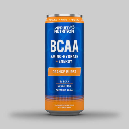 BCAA ENERGY DRINK CANS 330ML (6 PACK) orange burst