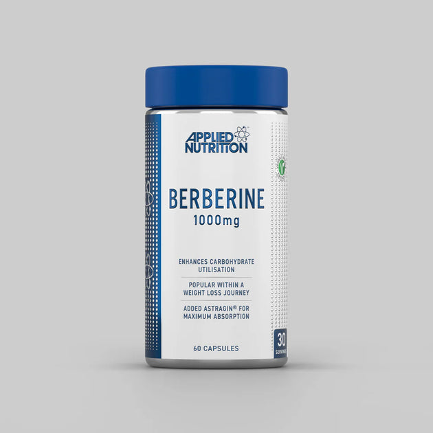 Berberine 1000mg applied nutrition Supplement 60 capsules, weightloss pills