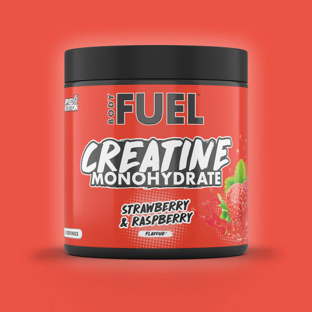 BODYFUEL™ CREATINE MONOHYDRATE 300G (60 SERVINGS strawberry and raspberry