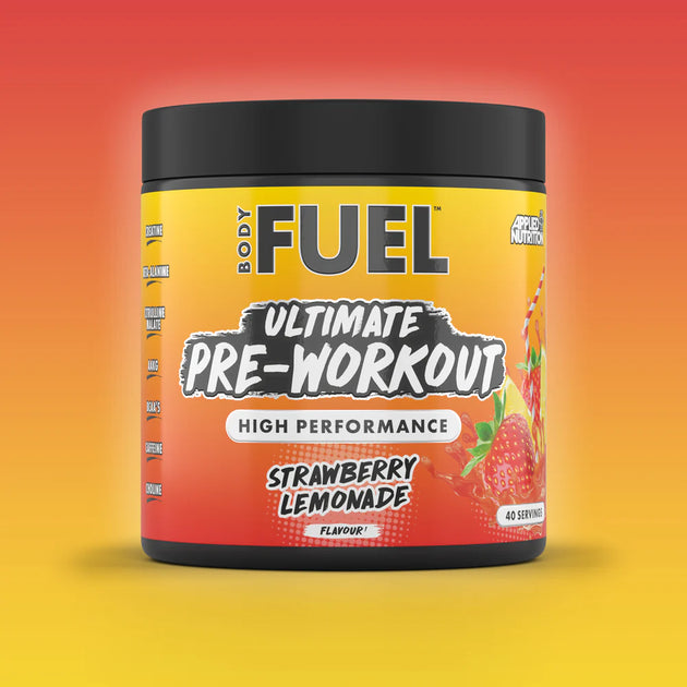 Bodyfuel™ ultimate pre-workout 320g - 40 servings strawberry lemonade