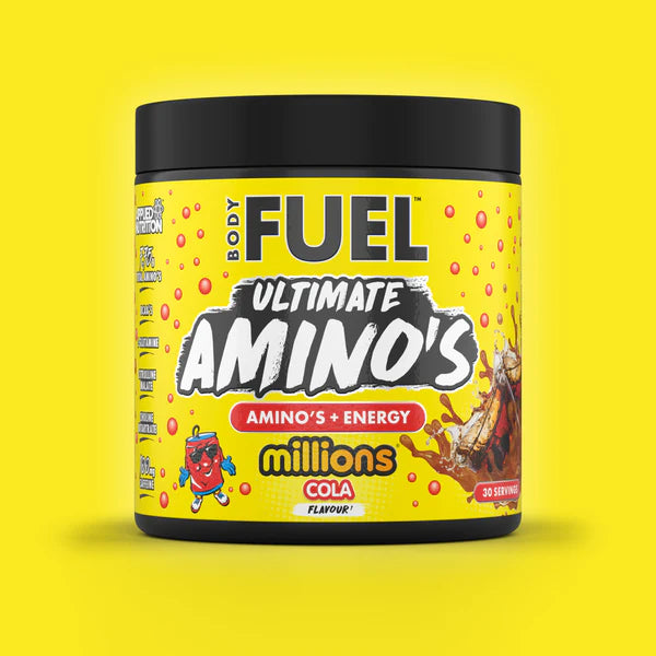 BODYFUEL™ ULTIMATE AMINO'S 270g powder - 30 Servings millions cola