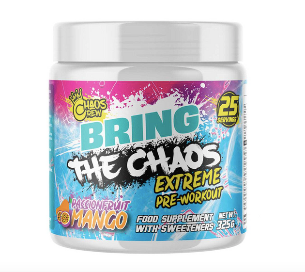 Chaos Crew Bring The Chaos Extreme Pre-Workout V3 mango