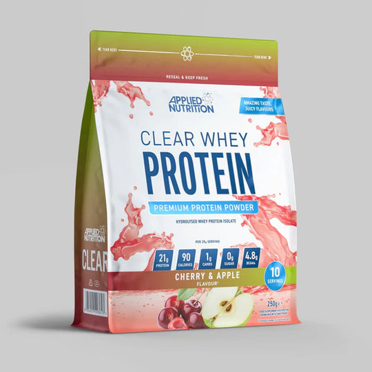 CLEAR VEGAN Protein 250g cherry and apple flavour, sports supplement nutrition by applied nutrition