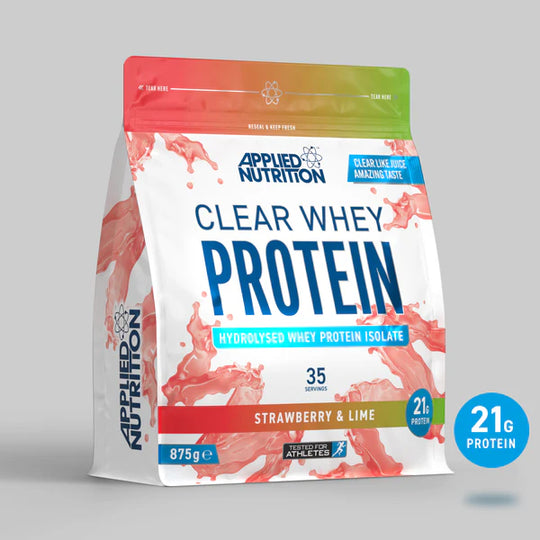 CLEAR WHEY PROTEIN 875G` strawberry lime