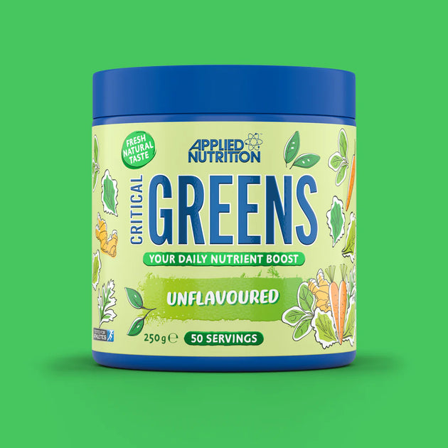 Critical-Greens-250g applied nutrition unflavoured