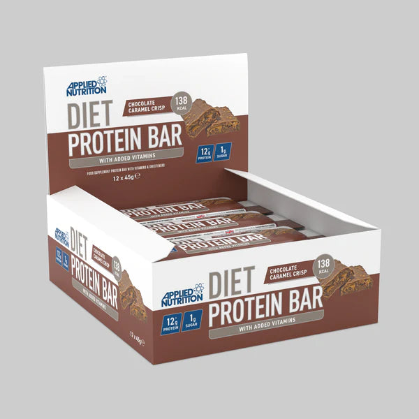 DIET PROTEIN BAR 45g by Applied Nutrition chocolate caramel