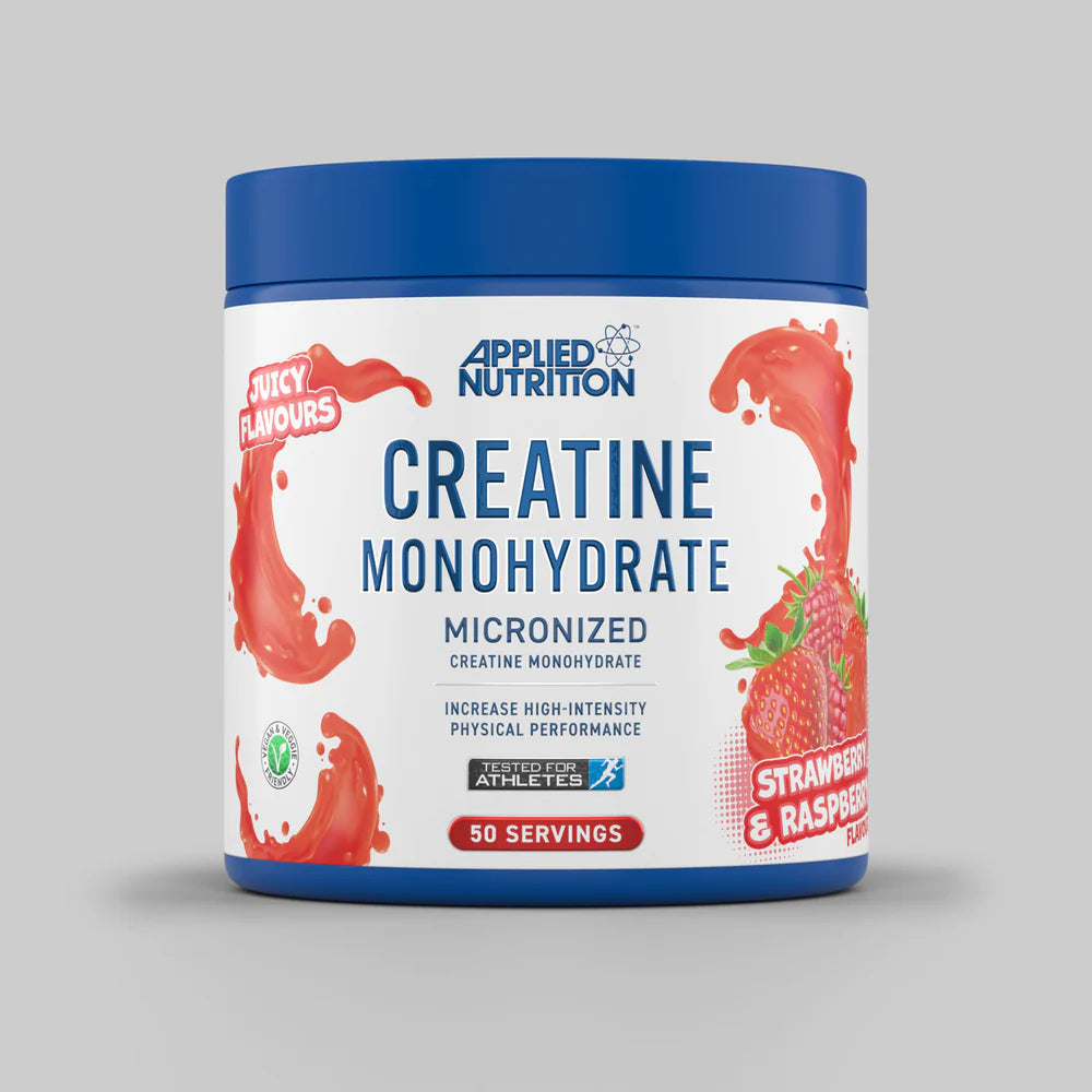 Flavoured Creatine Monohydrate 250g | Applied Nutrition strawberry raspberry