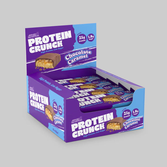 CRUNCH PROTEIN BAR by Applied Nutrition chocolate caramel