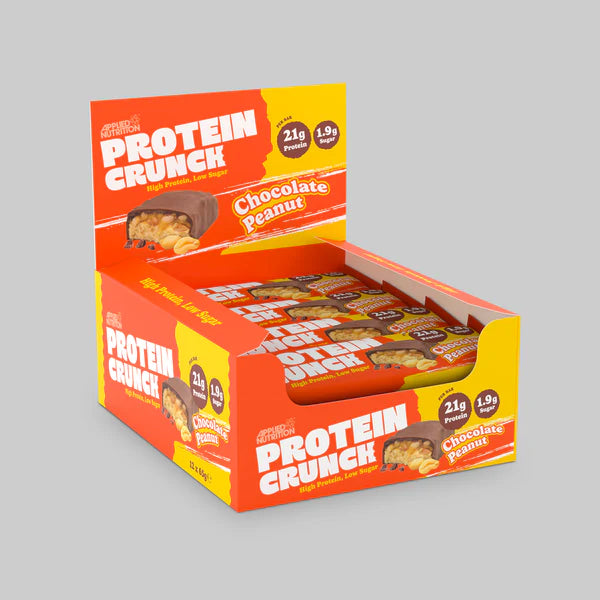 CRUNCH PROTEIN BAR by Applied Nutrition chocolate peanut